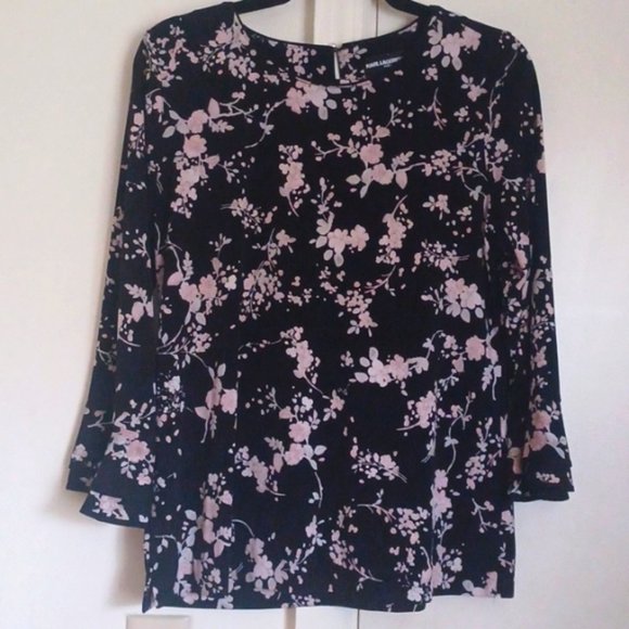 Floral Blouse Medium Karl Lagerfeld - Picture 5 of 13